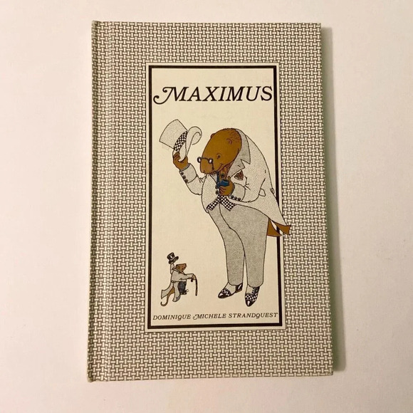 Vintage 1971 Maximus Dominique Michele Hardcover Harper and Row First Edition - Picture 14 of 14